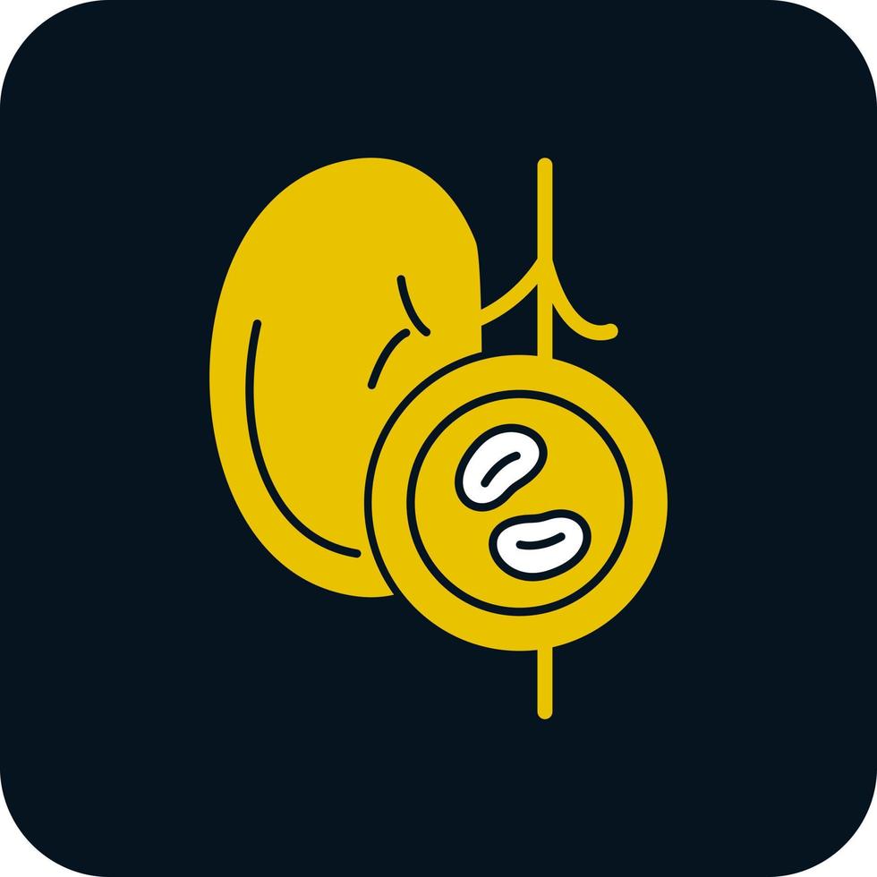 Kidney Checkup Vector Icon Design