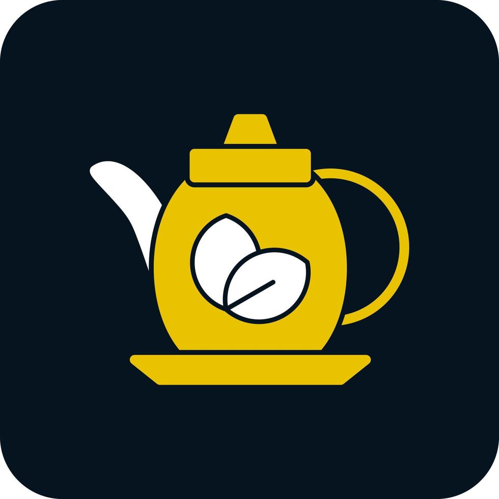 Teapot Vector Icon Design