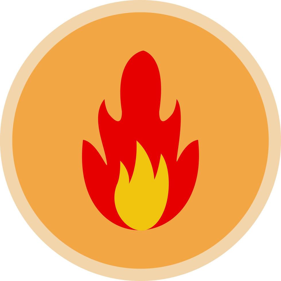 Burn Vector Icon Design