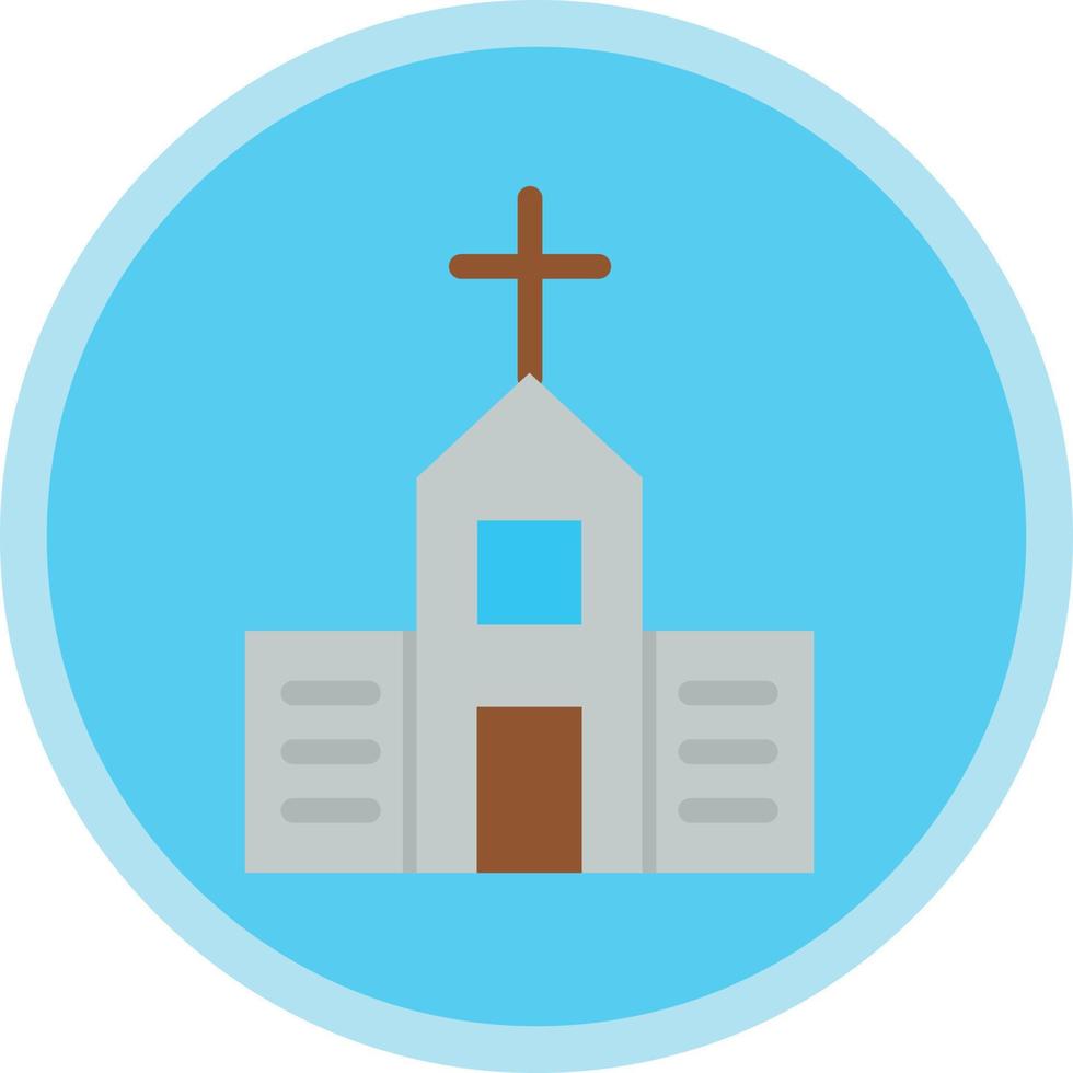 Church Vector Icon Design