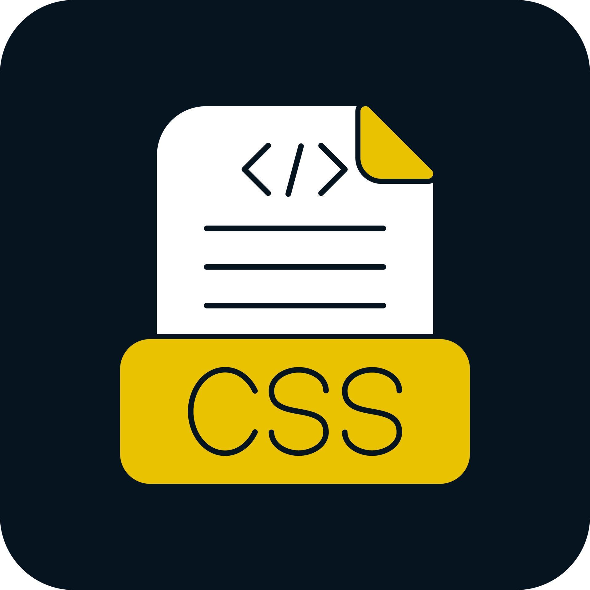 Css File Vector Icon Design 21310942 Vector Art at Vecteezy