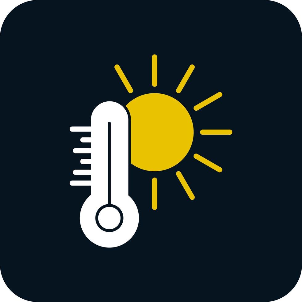 Hot Weather Vector Icon Design