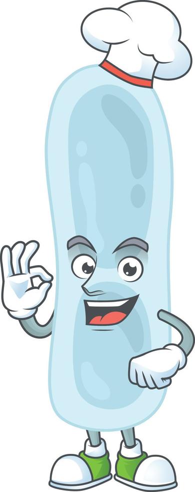 Cartoon character of klebsiella pneumoniae vector