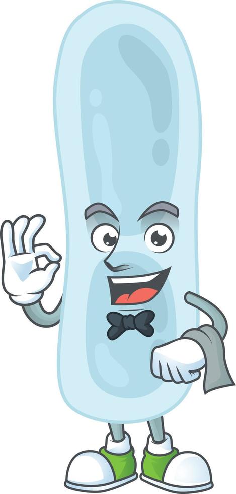 Cartoon character of klebsiella pneumoniae vector
