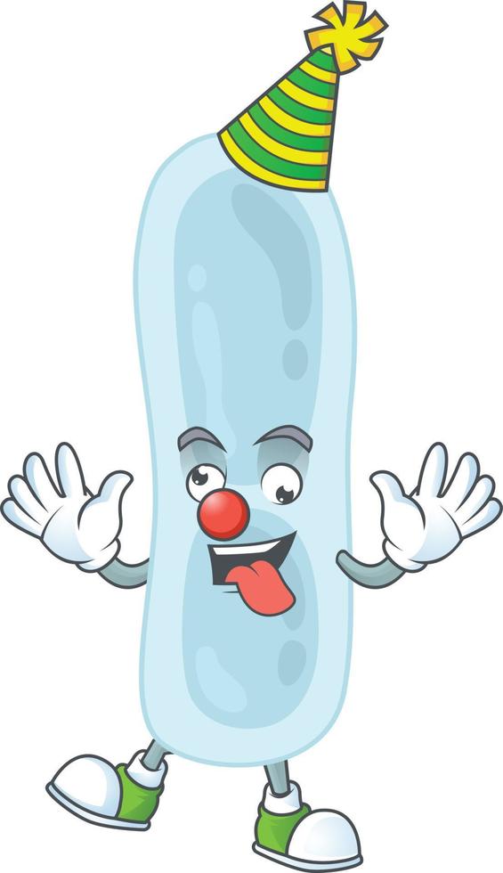 Cartoon character of klebsiella pneumoniae vector