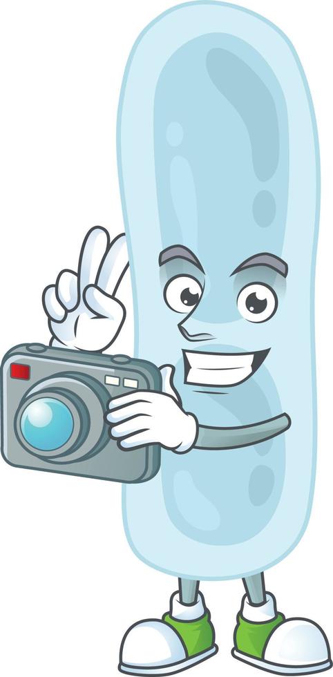 Cartoon character of klebsiella pneumoniae vector