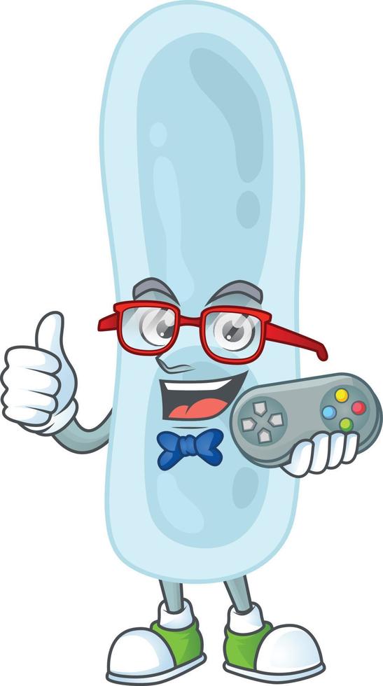 Cartoon character of klebsiella pneumoniae vector
