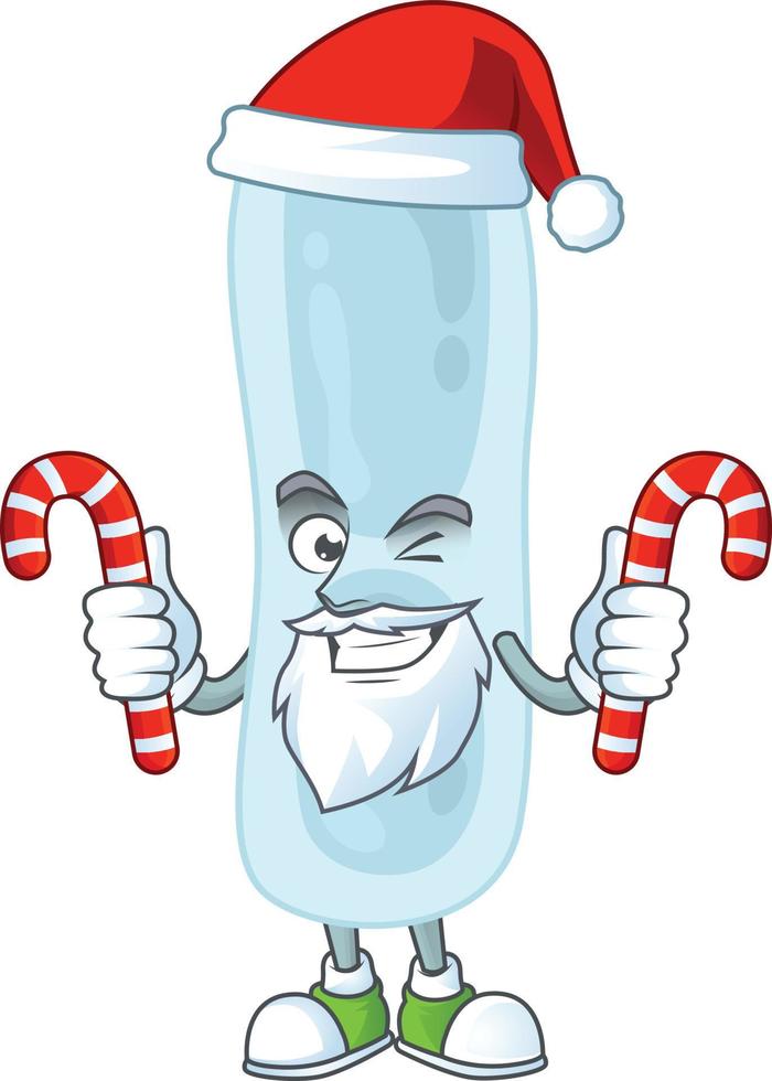 Cartoon character of klebsiella pneumoniae vector