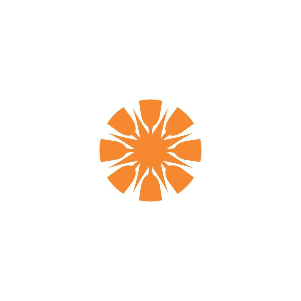 simple symbol clothing industry simple logo for textile use vector