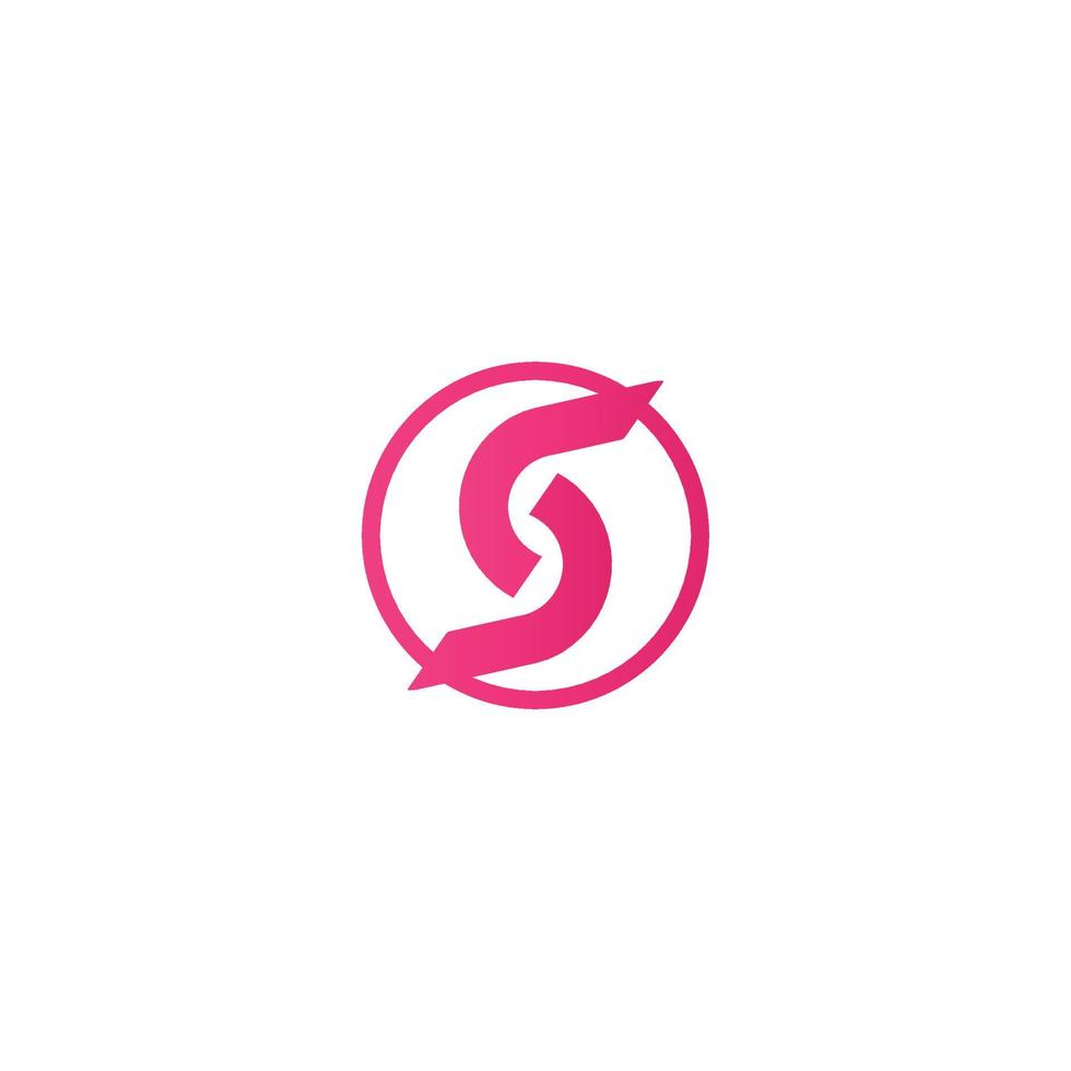 creative s logo s icon catchy simple s logo vector