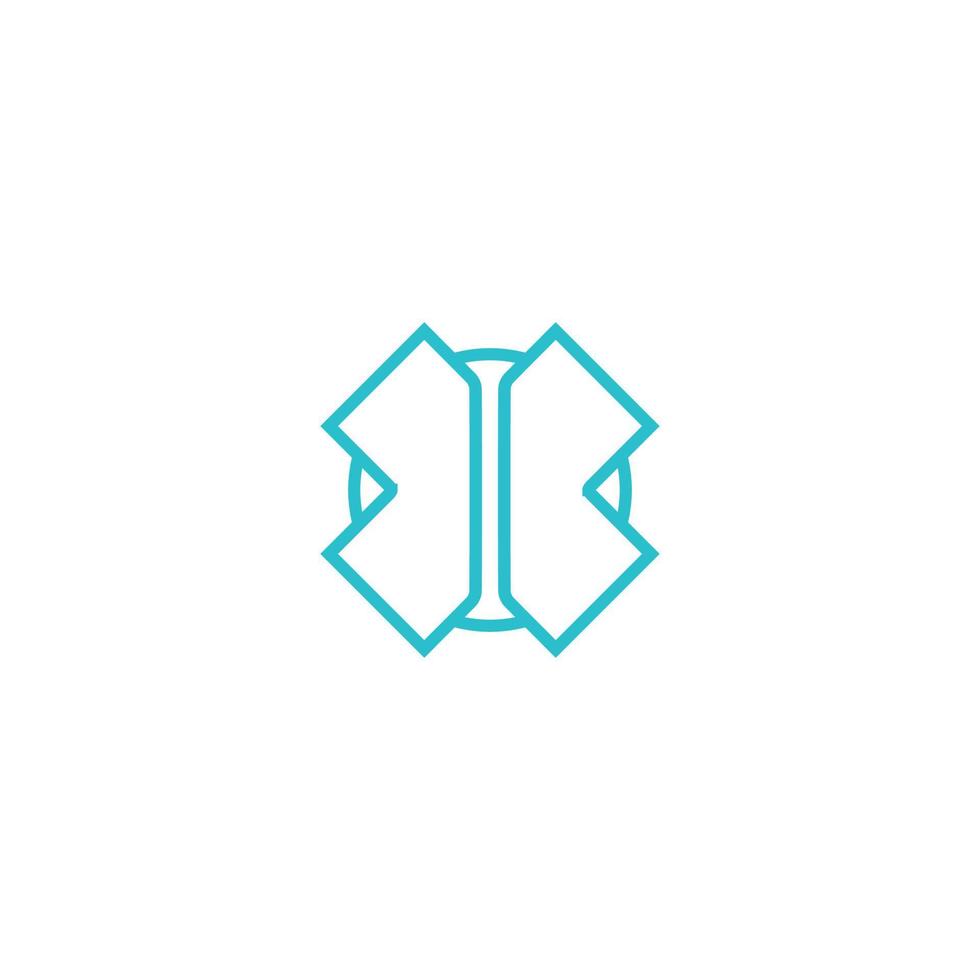 creative x logo x icon catchy simple x logo vector