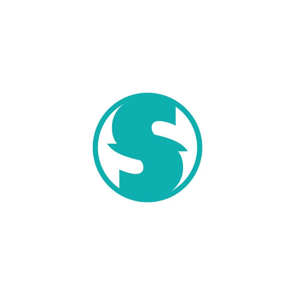 creative s logo s icon catchy simple s logo vector