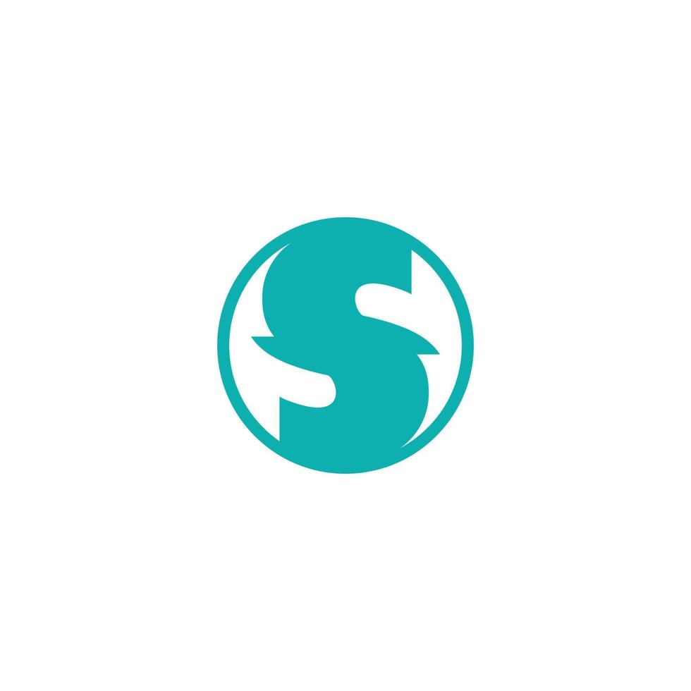 creative s logo s icon catchy simple s logo vector