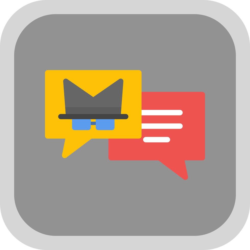 Chat Spyware Vector Icon Design