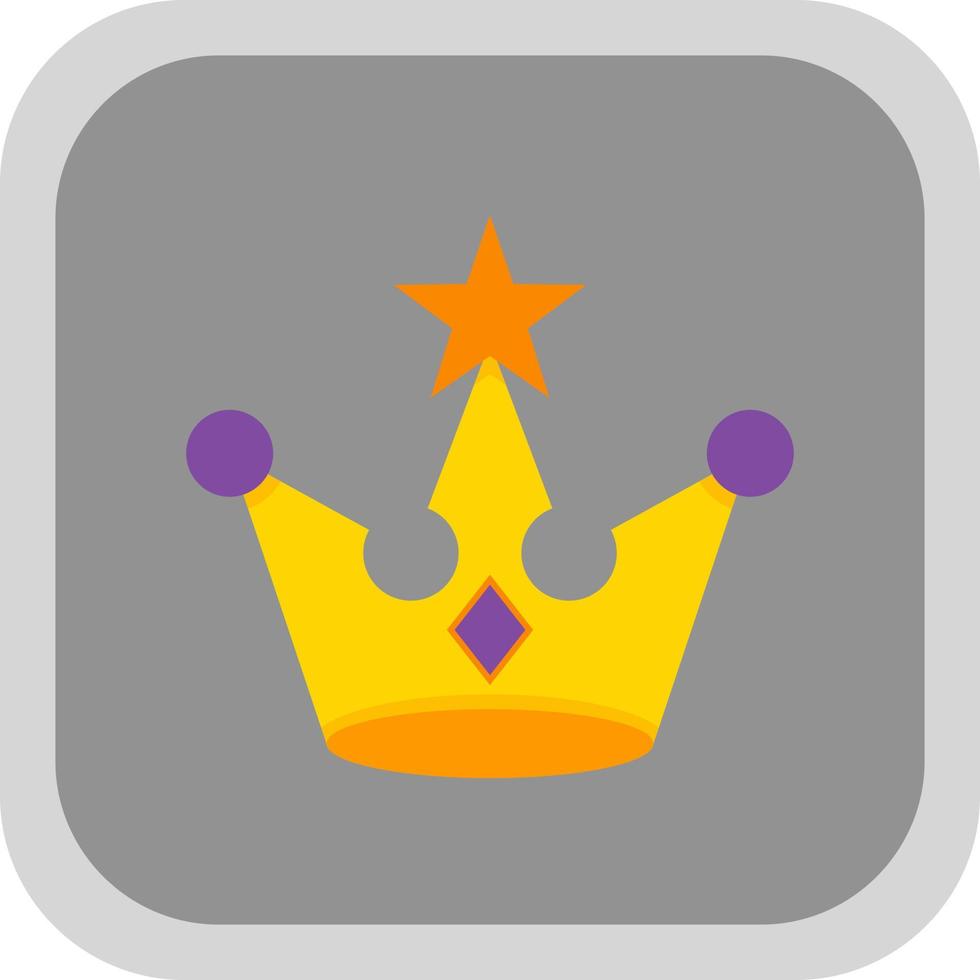 Crown Vector Icon Design