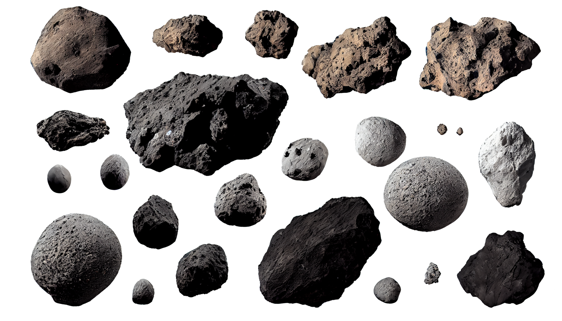 Rare Find Breathtaking Images Of Non Magnetic Space Rocks - z2qih4q