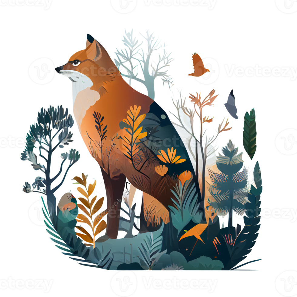 Discover the Beauty of Wildlife Illustration with High-Quality PNG Images