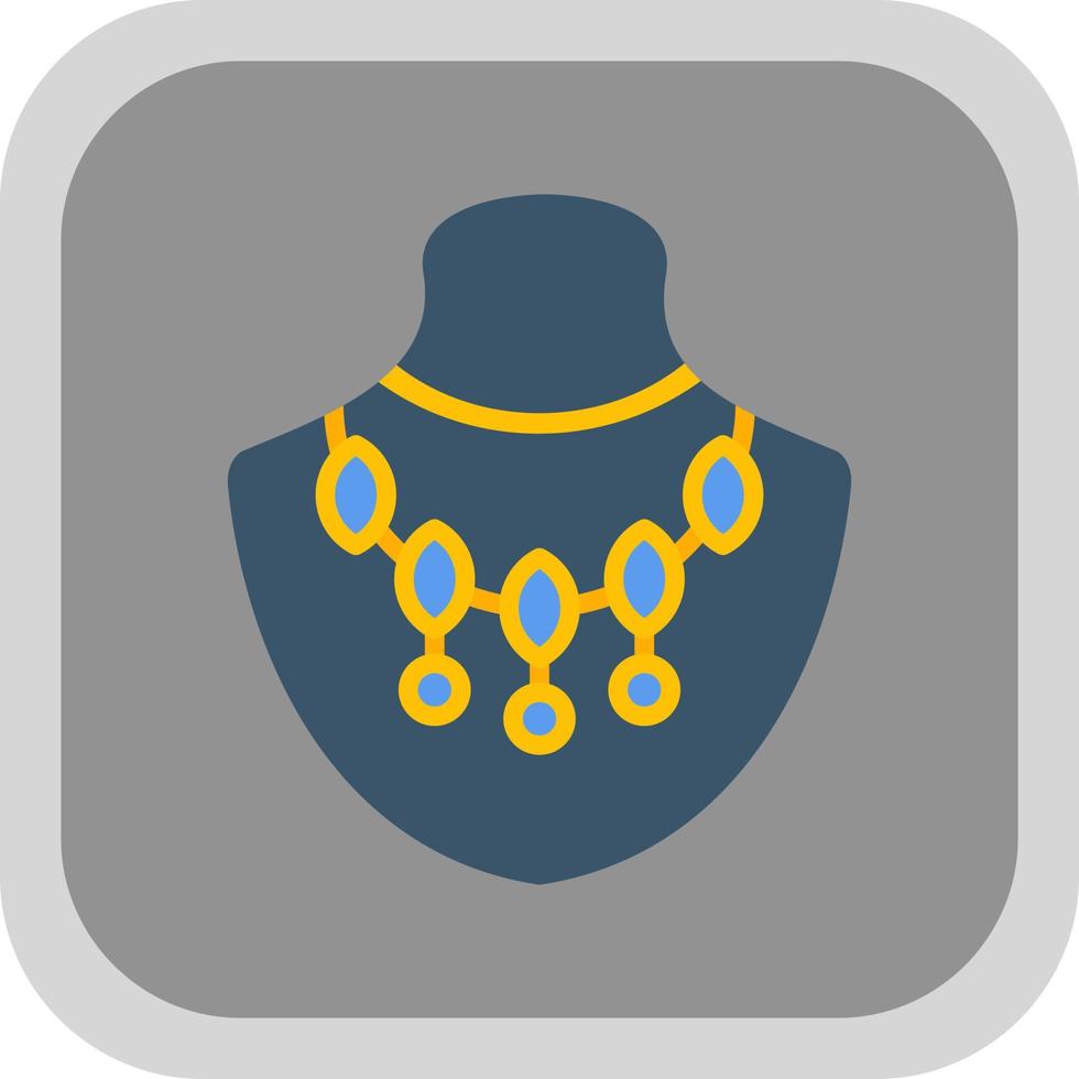 diseño de icono de vector de collar