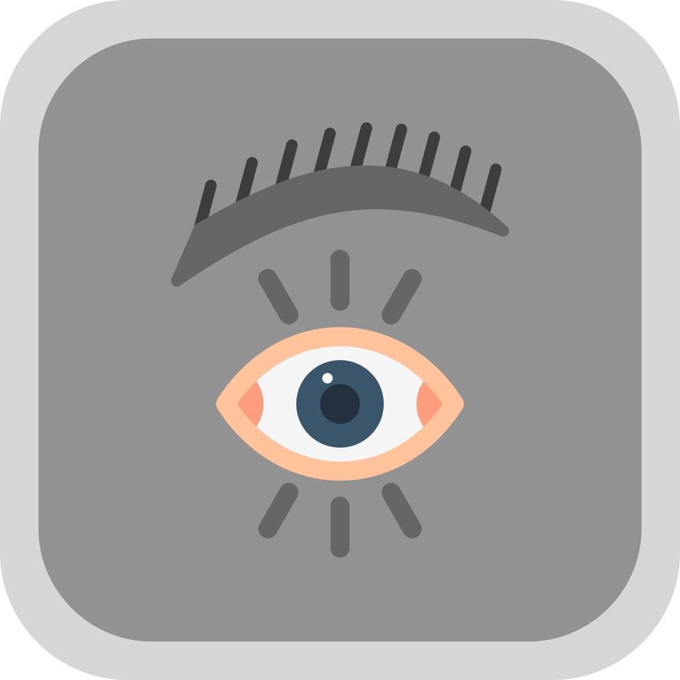 Eyebrow Vector Icon Design