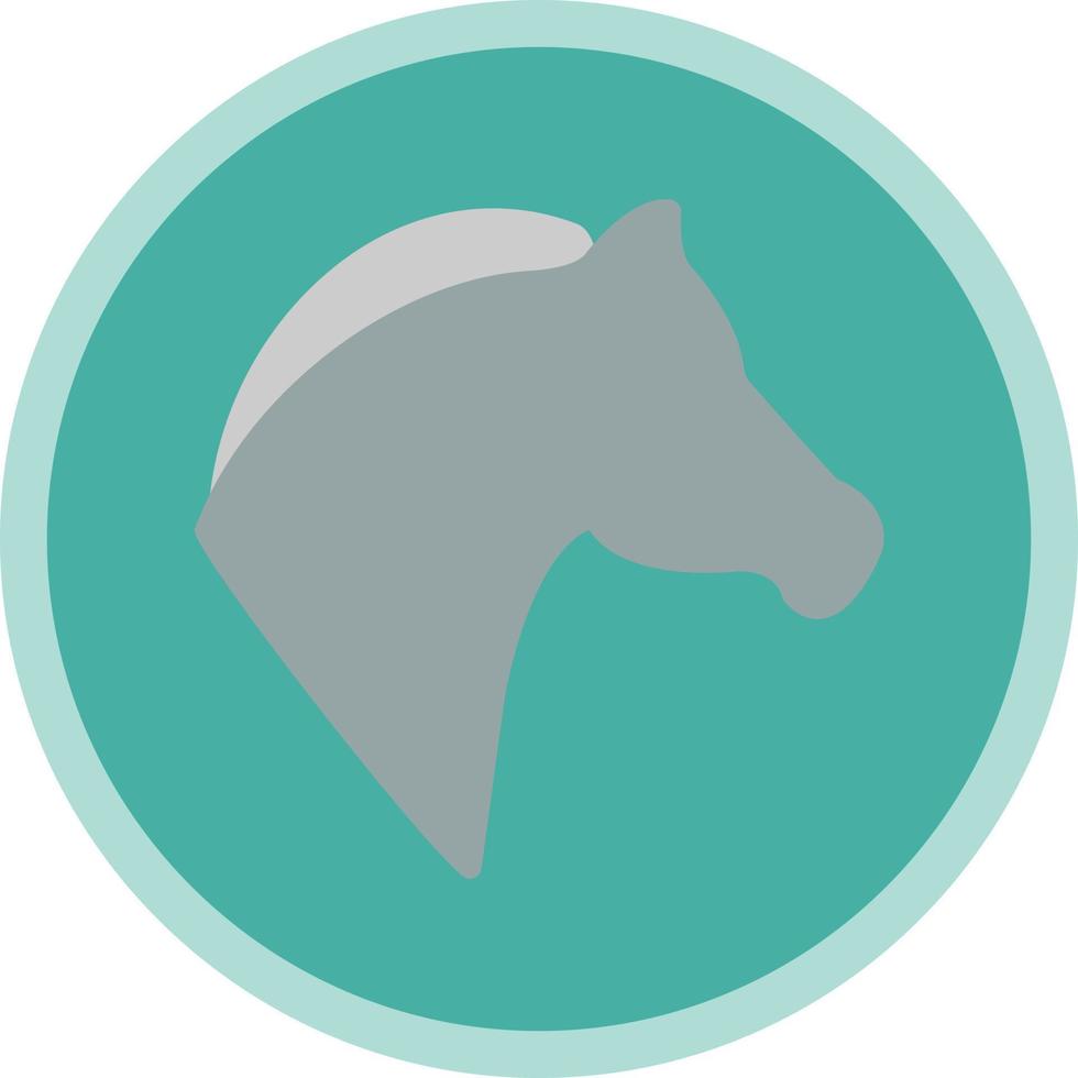 diseño de icono de vector de cabeza de caballo