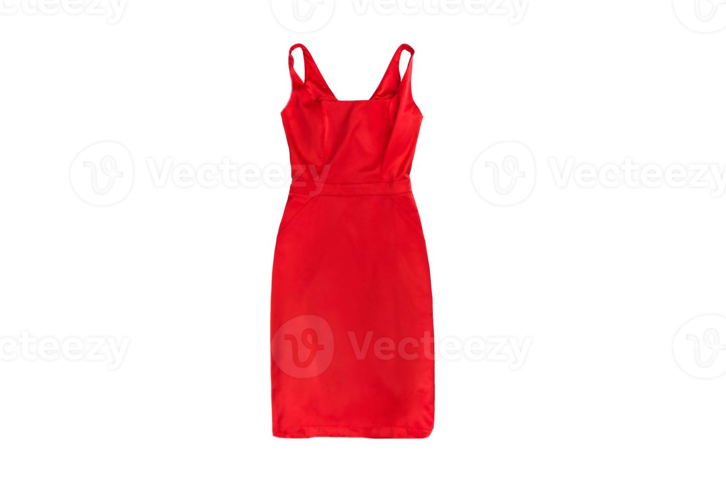 rouge robe isolé sur une transparent Contexte png