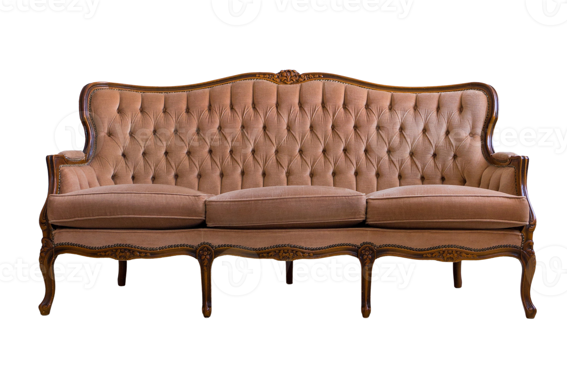 Brown sofa isolated on a transparent background 21311977 PNG