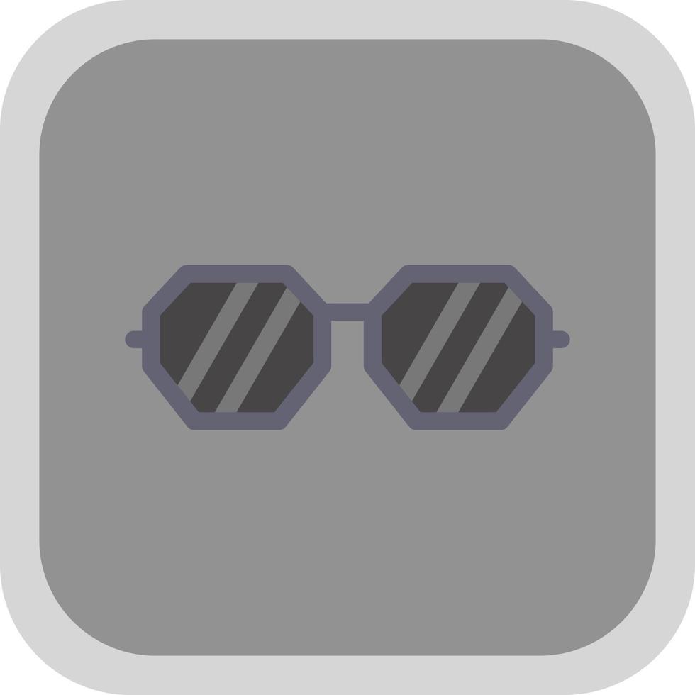 Eyeglasses Vector Icon Design