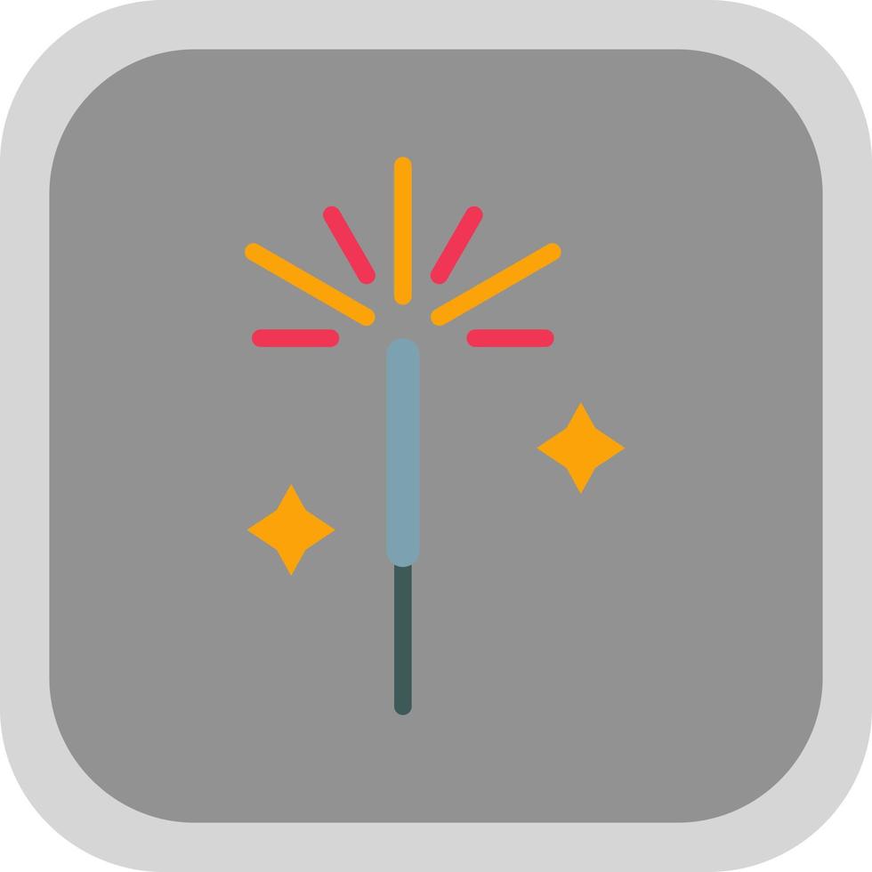 Sparkler Vector Icon Design