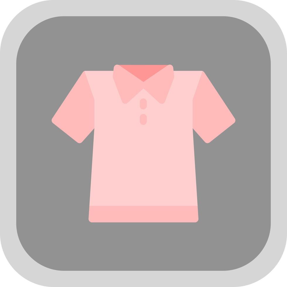 Polo Shirt Vector Icon Design