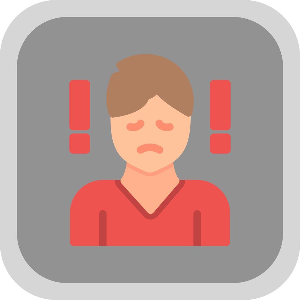 Anxiety Vector Icon Design