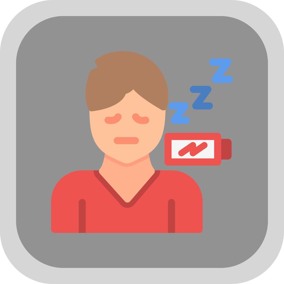 Fatigue Vector Icon Design