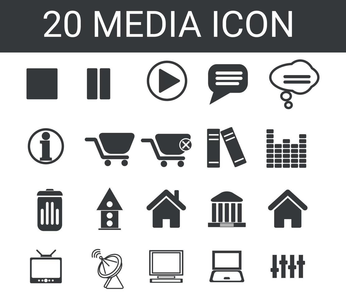 icon set vector illustration