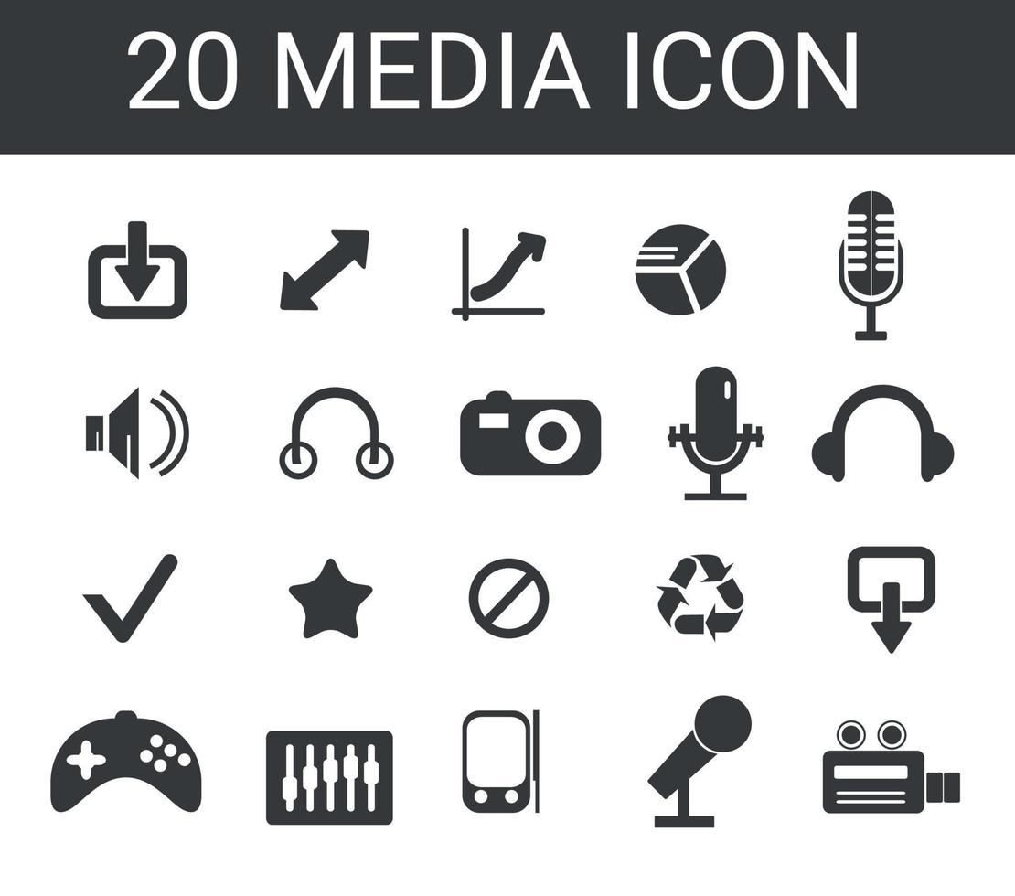 icon set vector illustration