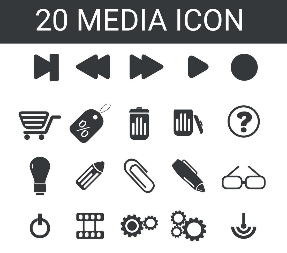 icon set vector illustration