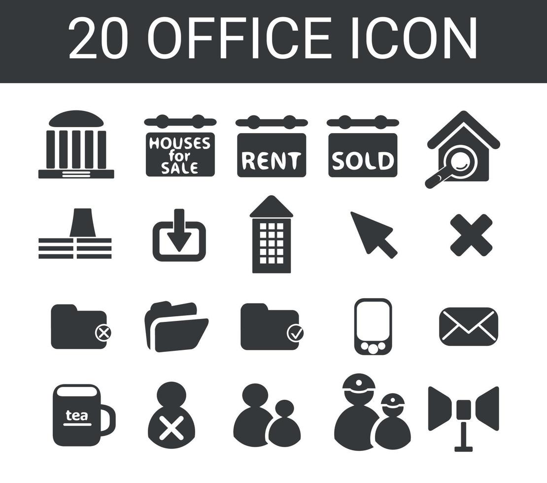 icon set vector illustration