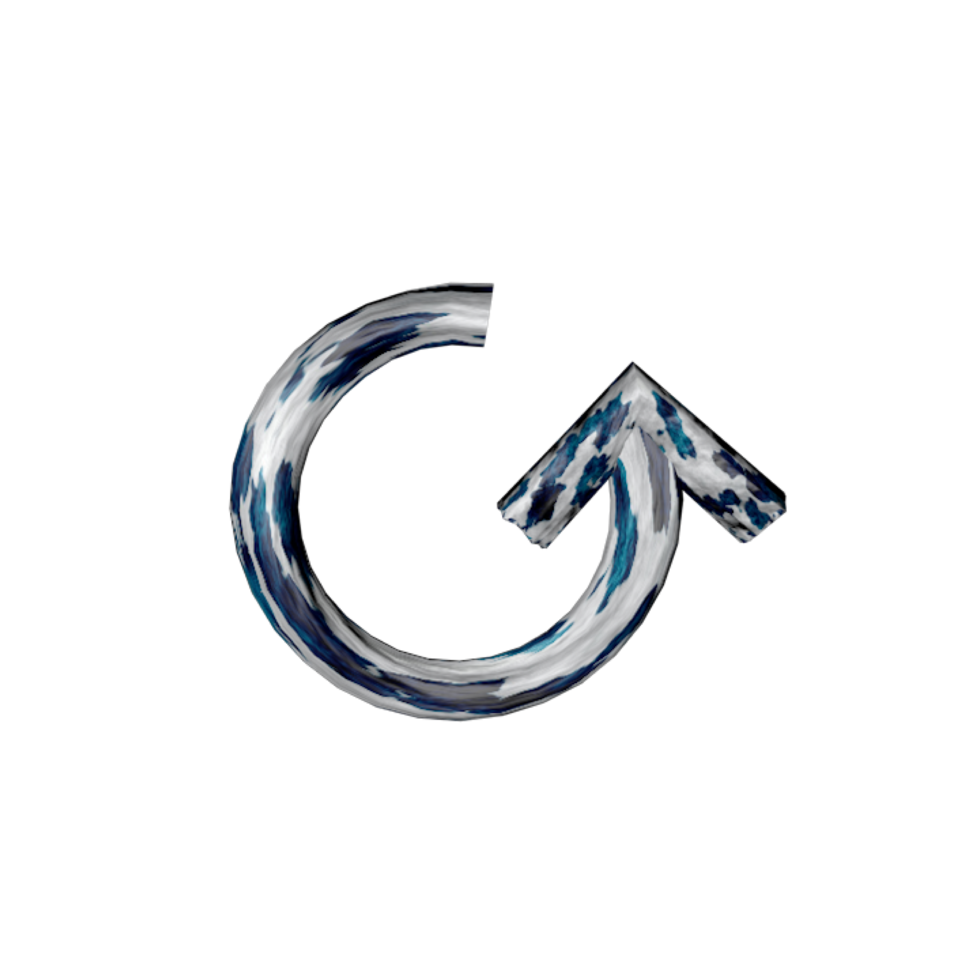 arrow round water effect png