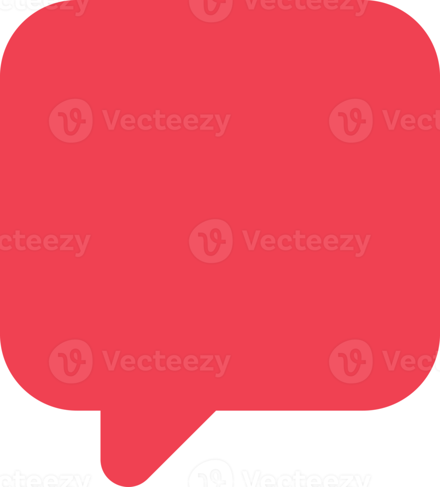 Speech bubble, chatting box, message box, banner sticker png