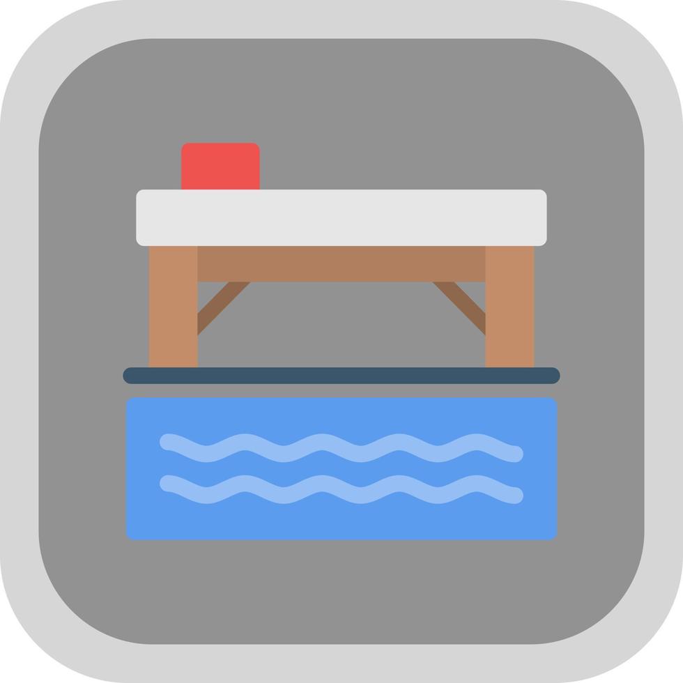 Massage Pool Vector Icon Design