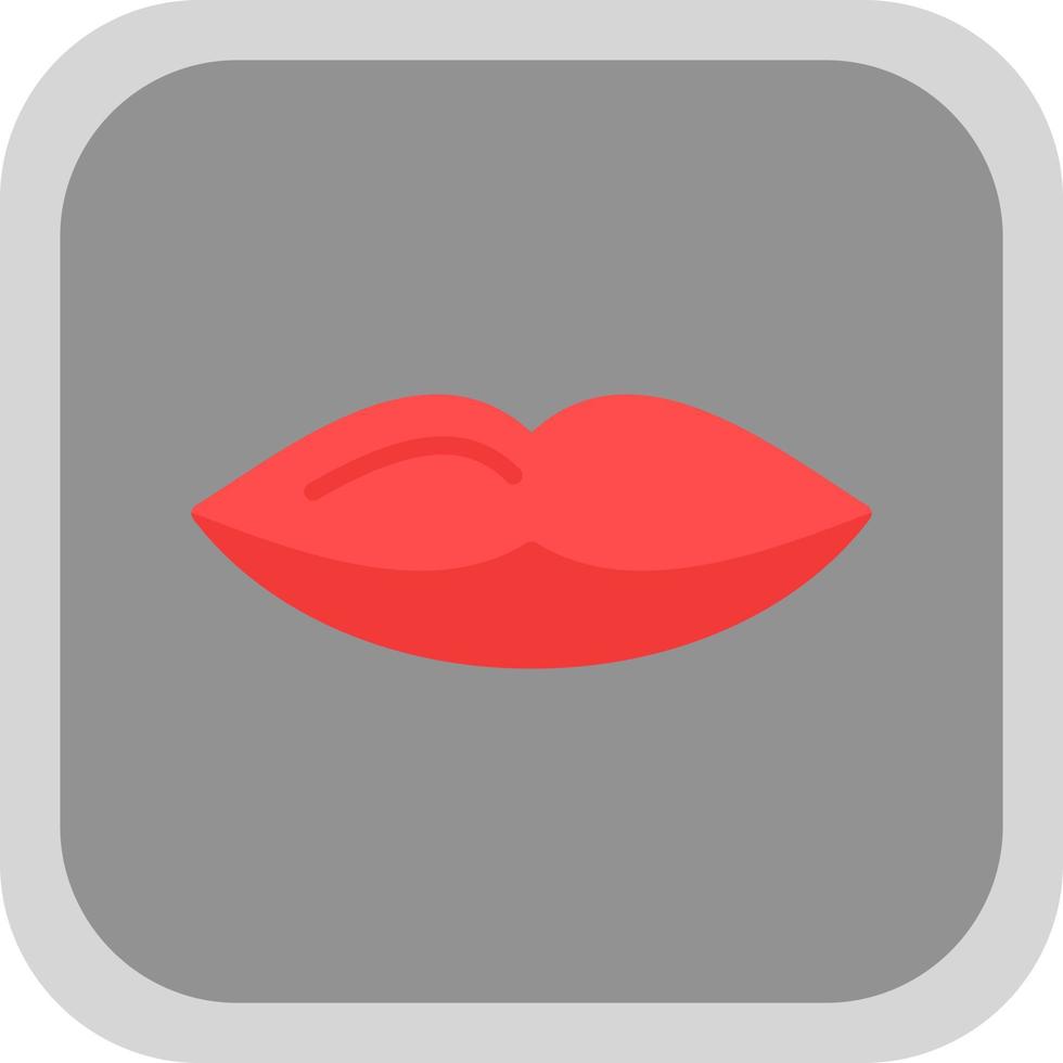 Lips Vector Icon Design