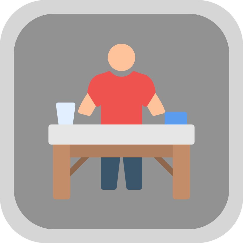 Massage Therapist Vector Icon Design