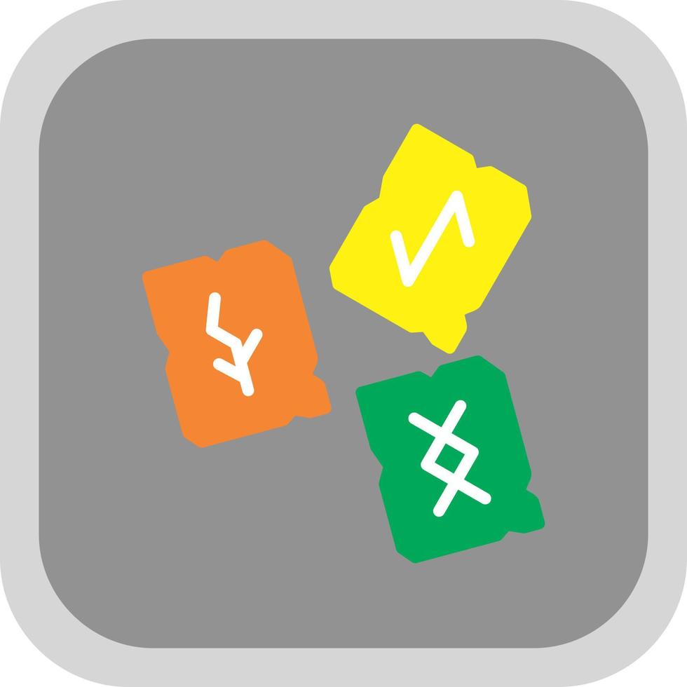 Runes Vector Icon Design