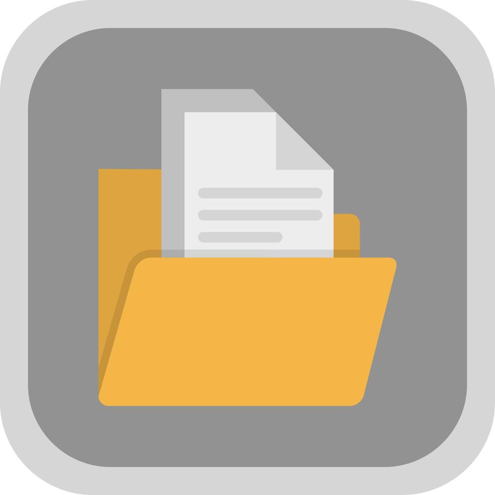 Folder with Files Vector Icon Design