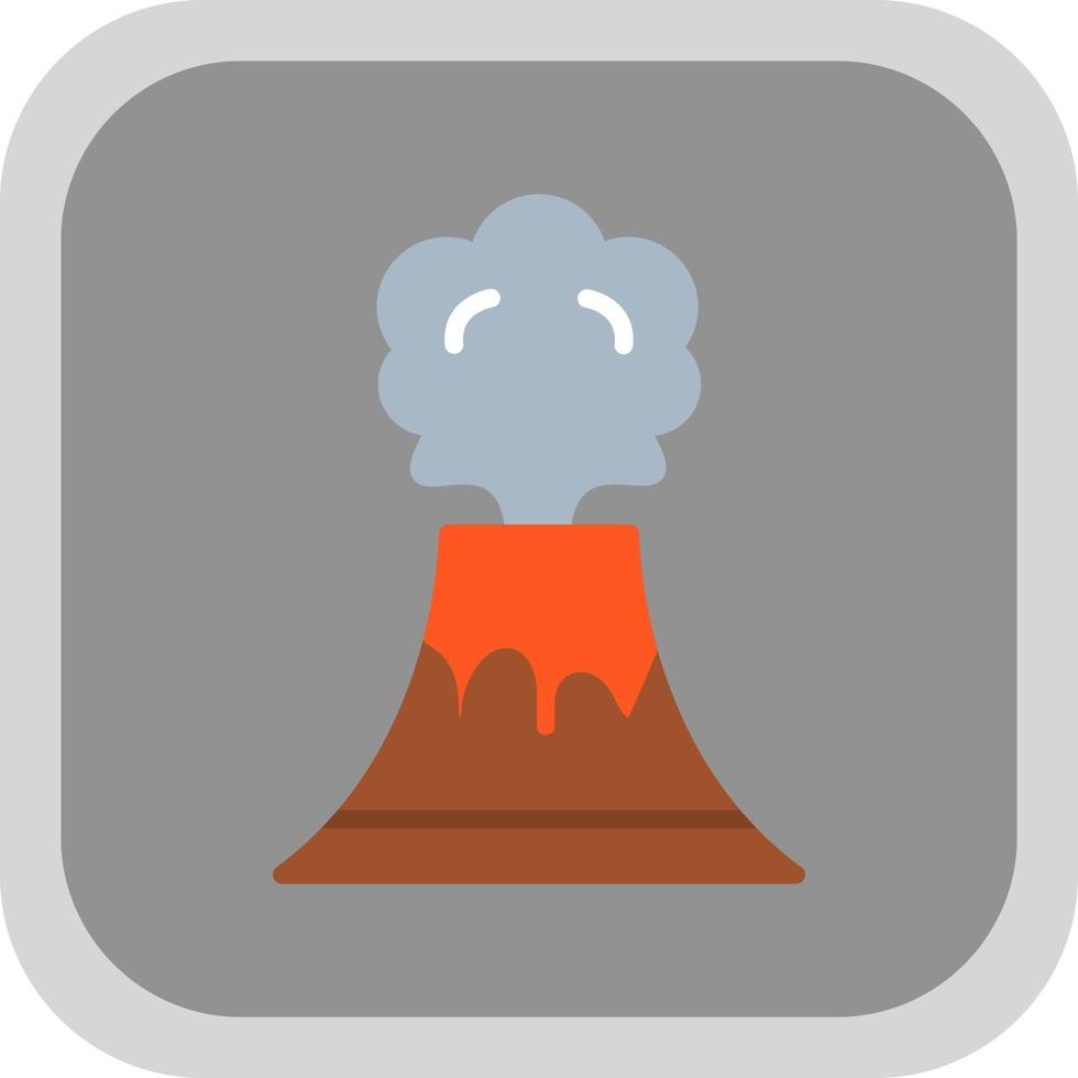 Volcano Vector Icon Design