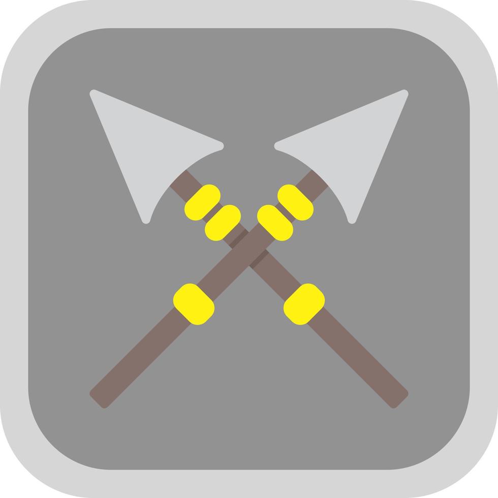 Lance Vector Icon Design