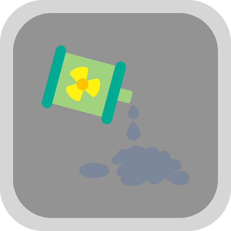 Chemical Spill Vector Icon Design