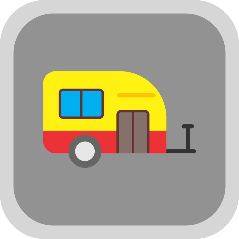 Caravan Vector Icon Design