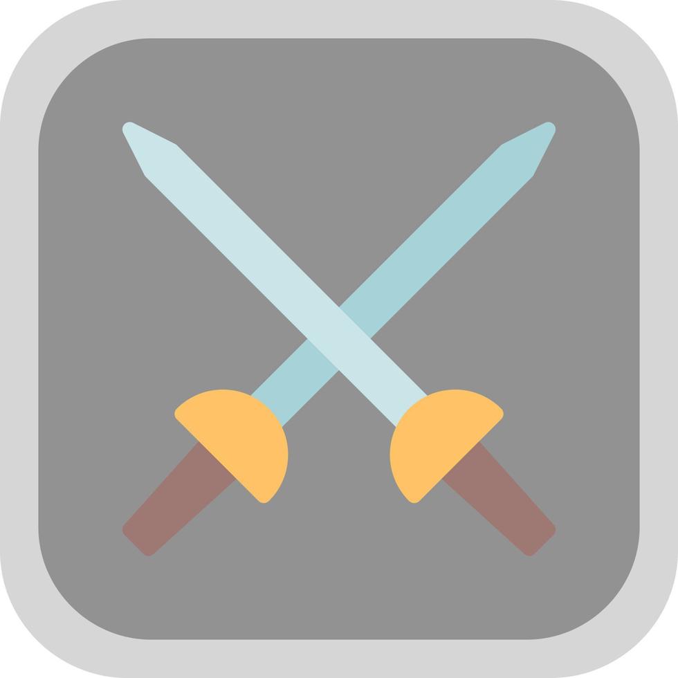 Fencing Vector Icon Design