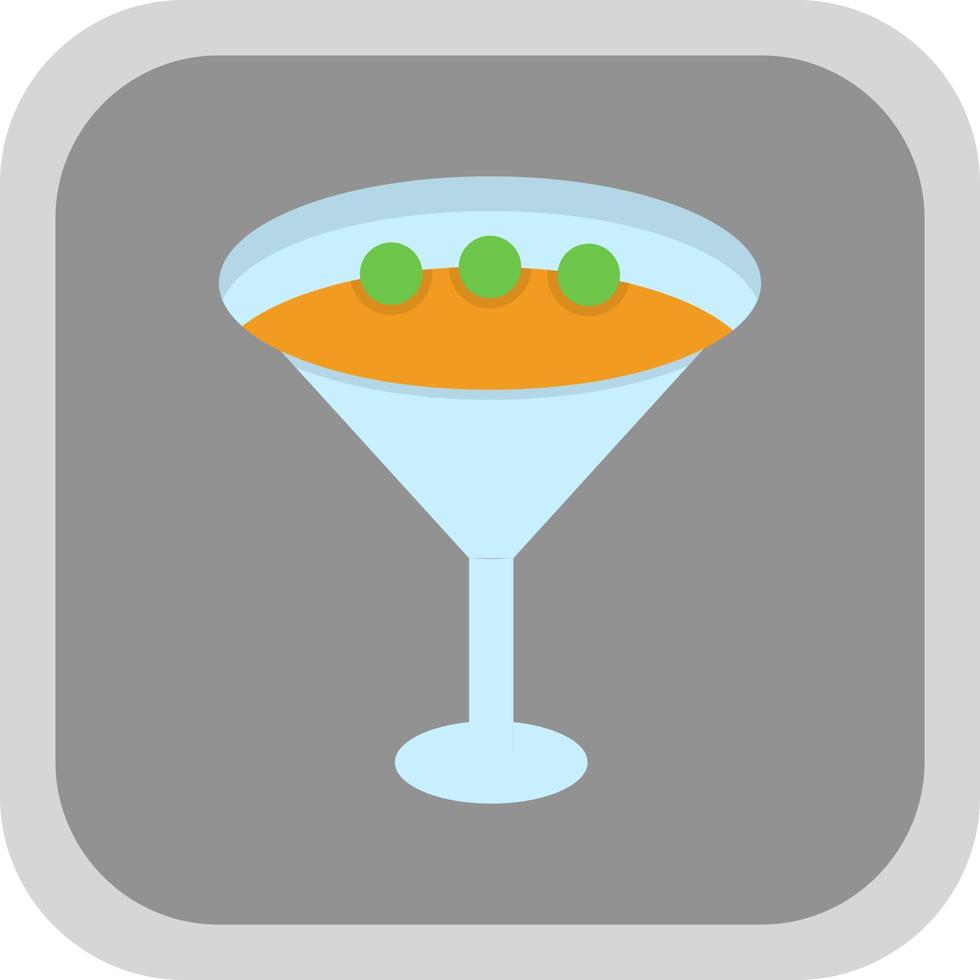 diseño de icono de vector de martini