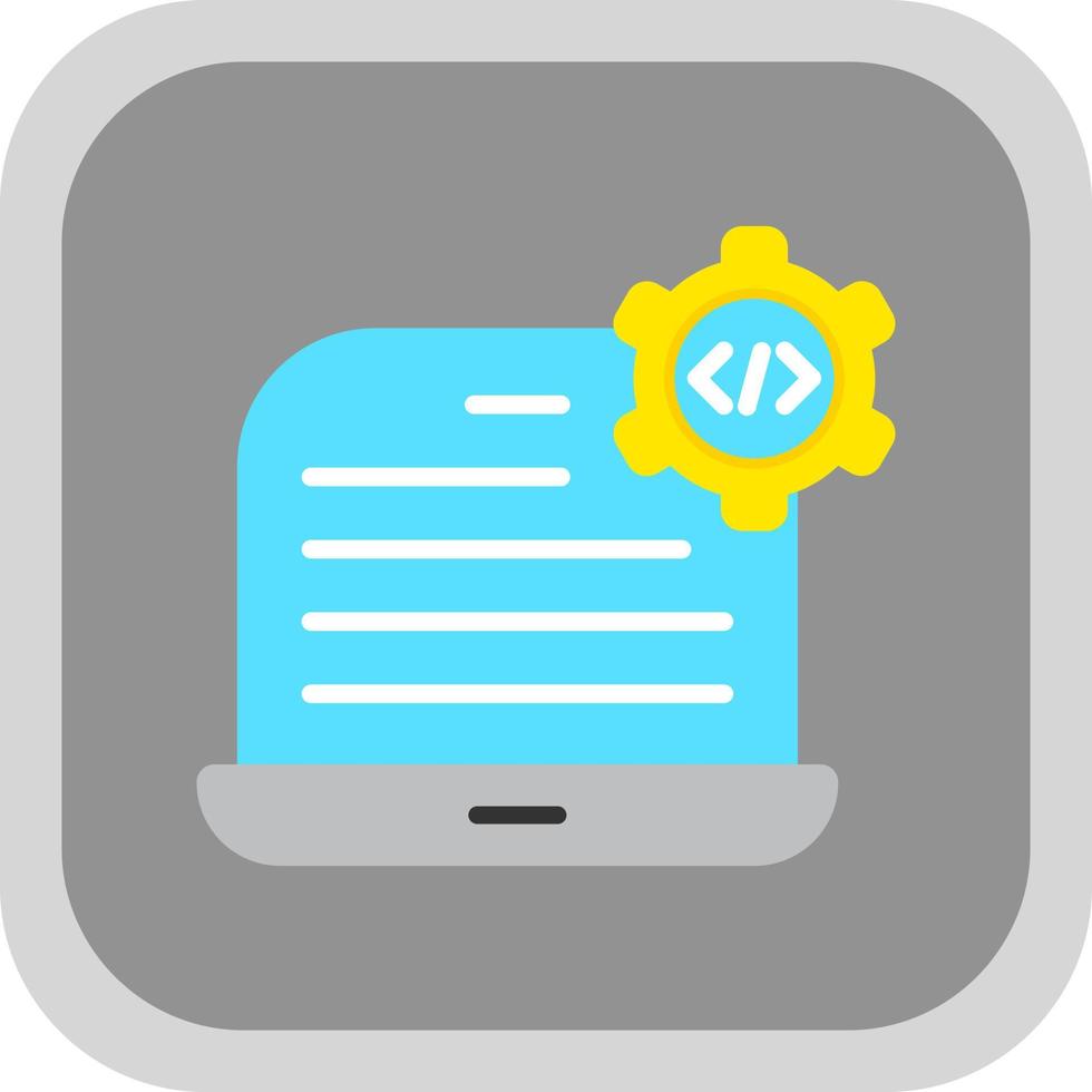Code Setting Vector Icon Design