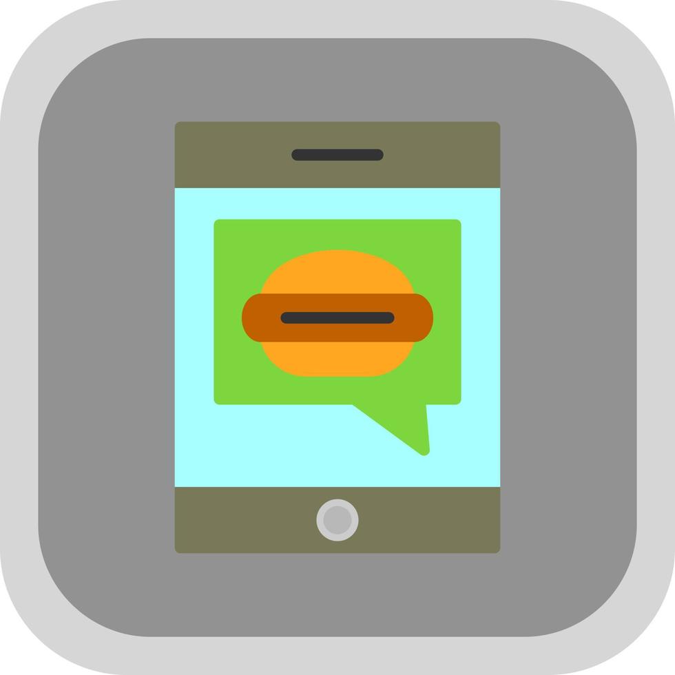 Food App Vector Icon Design